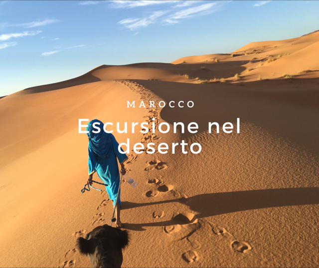 escursione nel deserto Marocco