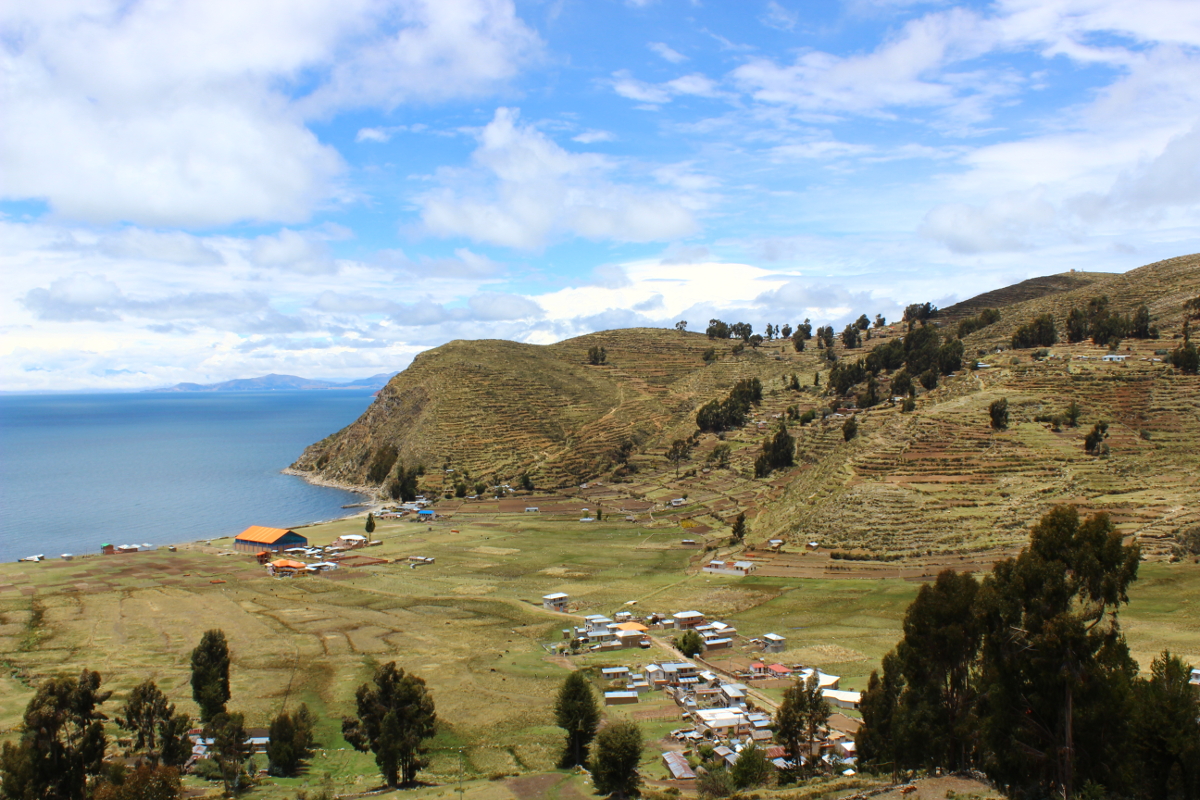 Isla del Sol lago Titicaca
