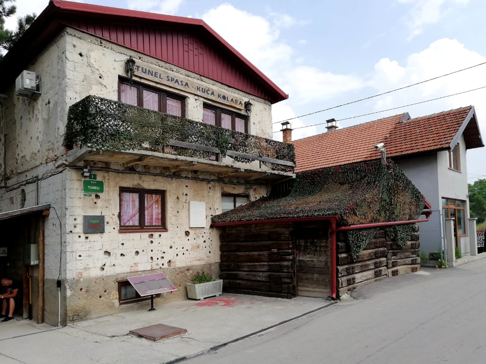 sarajevo tunnel museum casa Kolar