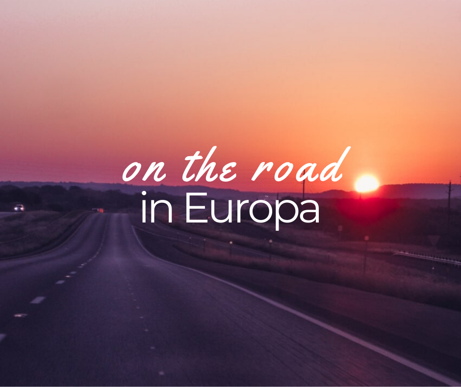on the road in europa