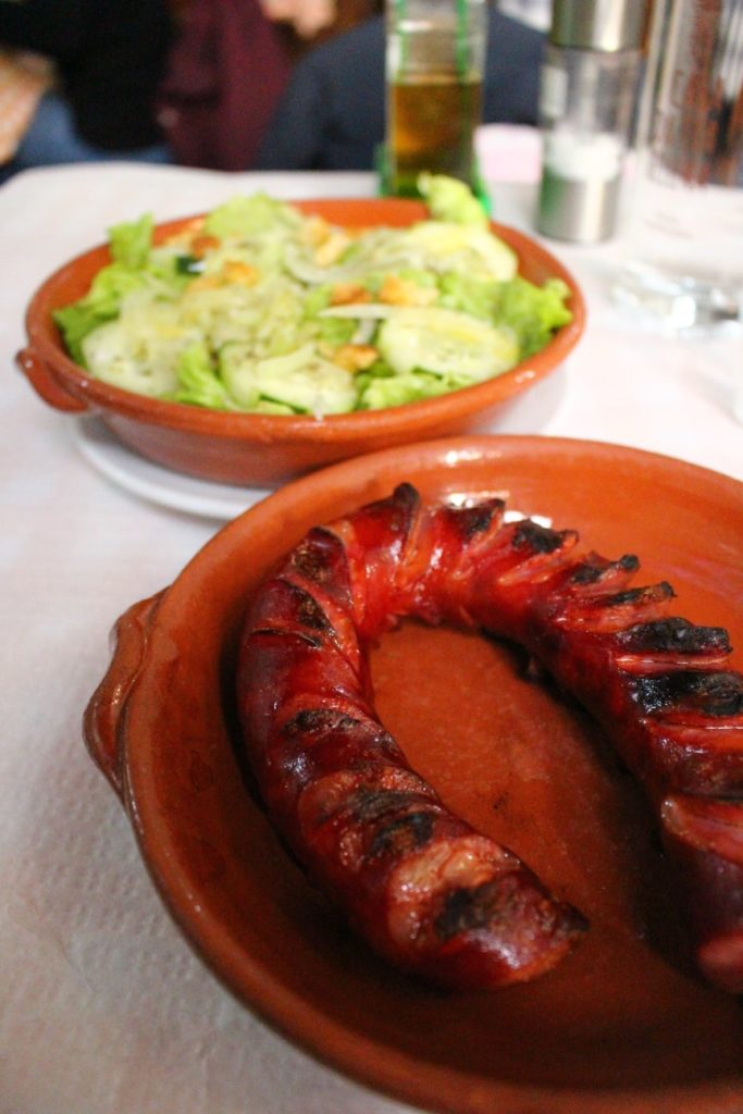 cucina portoghese chourico