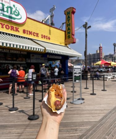 dove mangiare a coney island hot dog nathan's