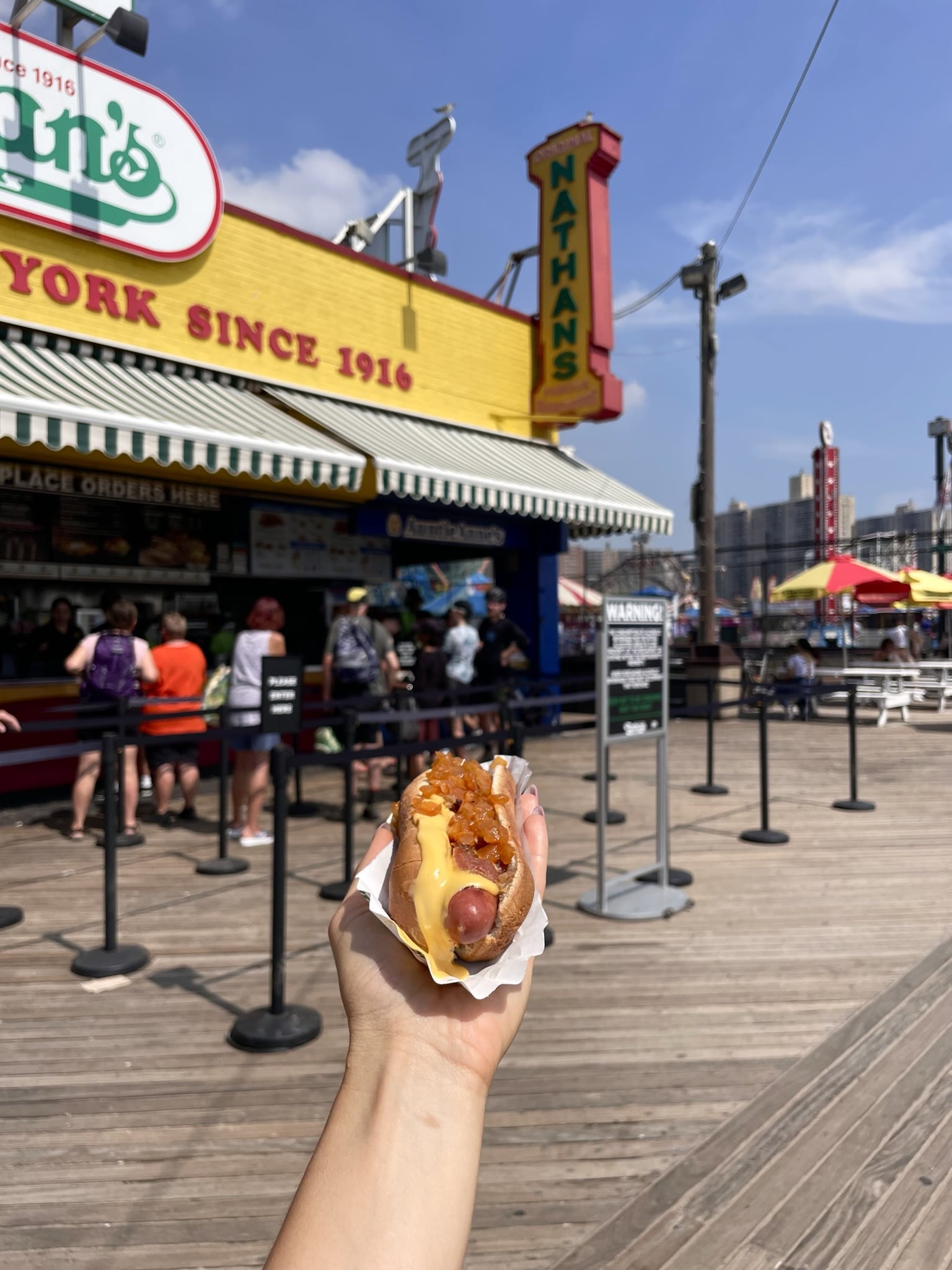 dove mangiare a coney island hot dog nathan's