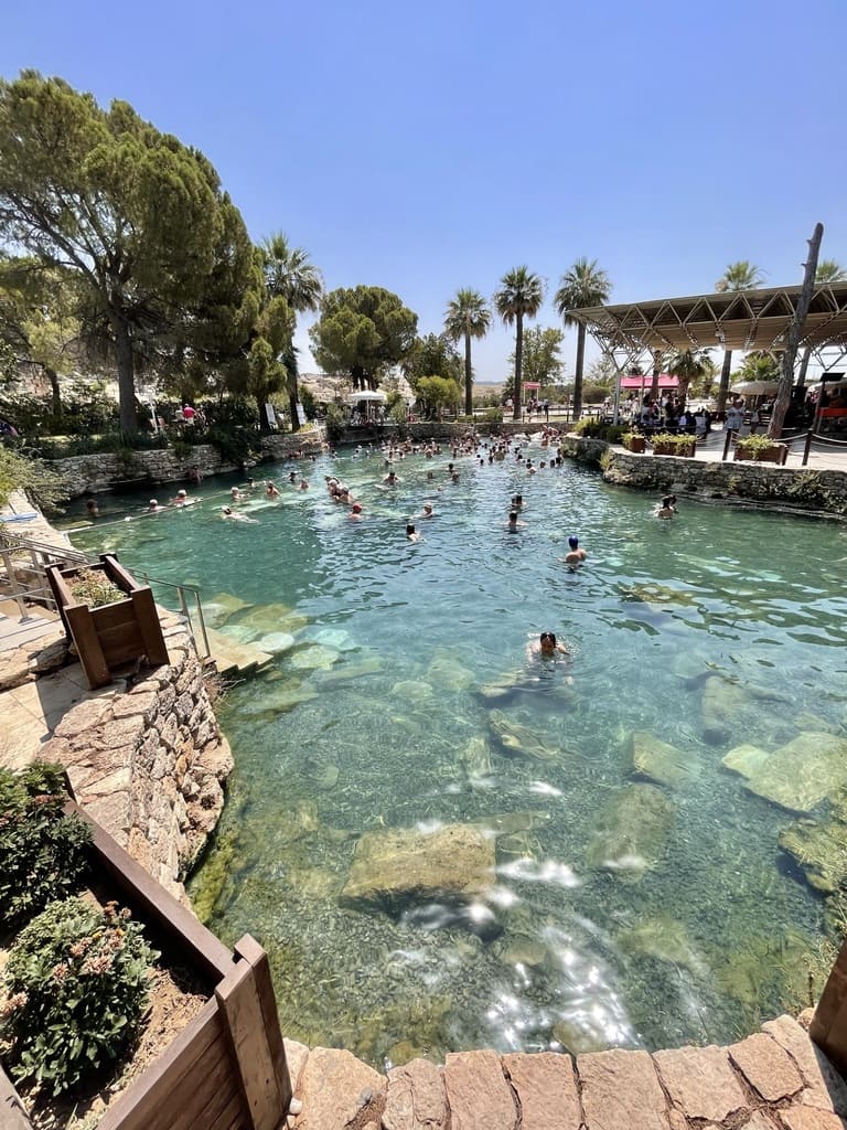piscine cleopatra a pamukkale